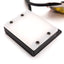 Used CCS LDL-TP-27X27 Flat LED Light, Red, 12VDC 1.1W, 27mm x 27mm Light Area