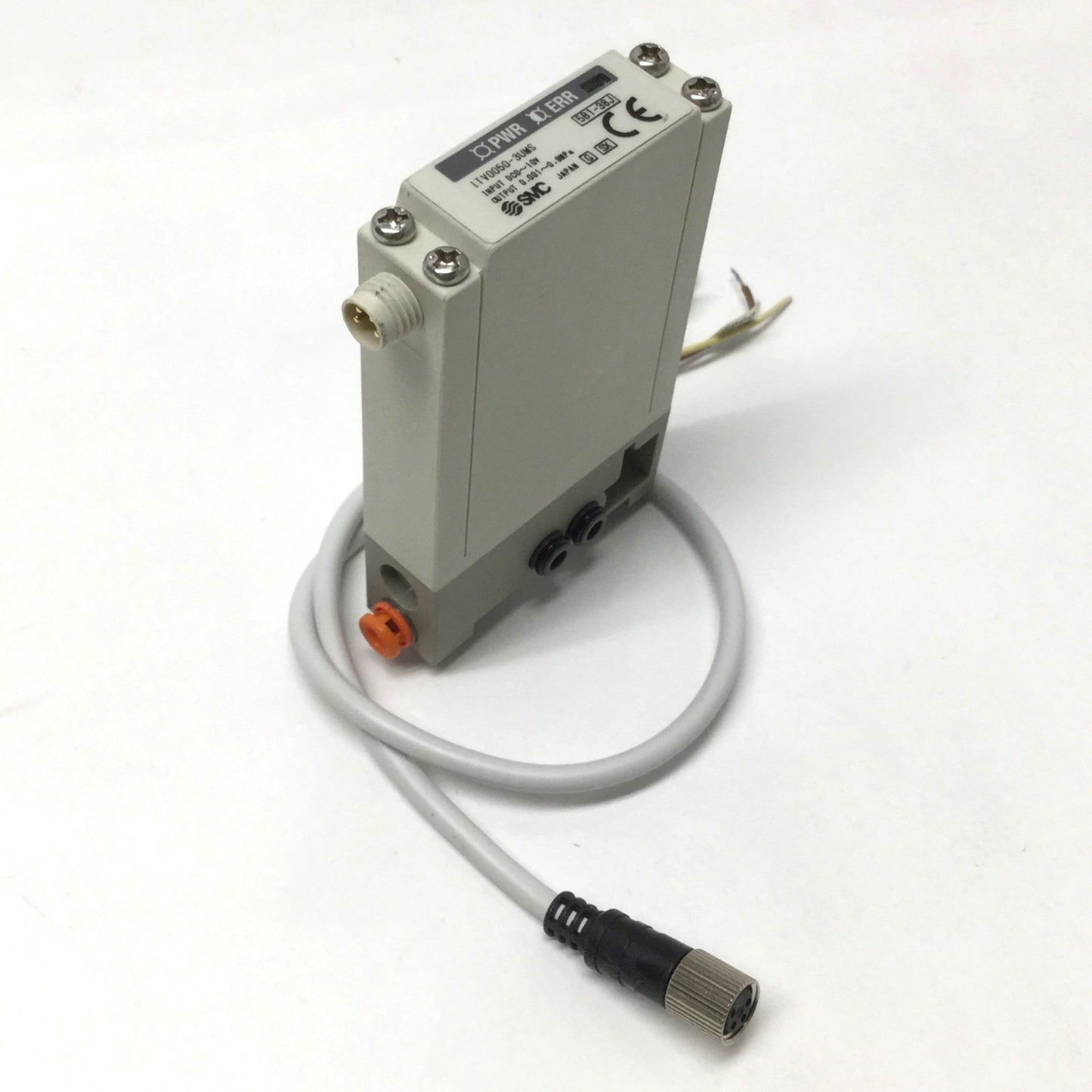 Used SMC ITV0050-3UMS Compact Electro-Pneumatic Regulator 24VDC, 0-10V, 0.001-0.9MPa