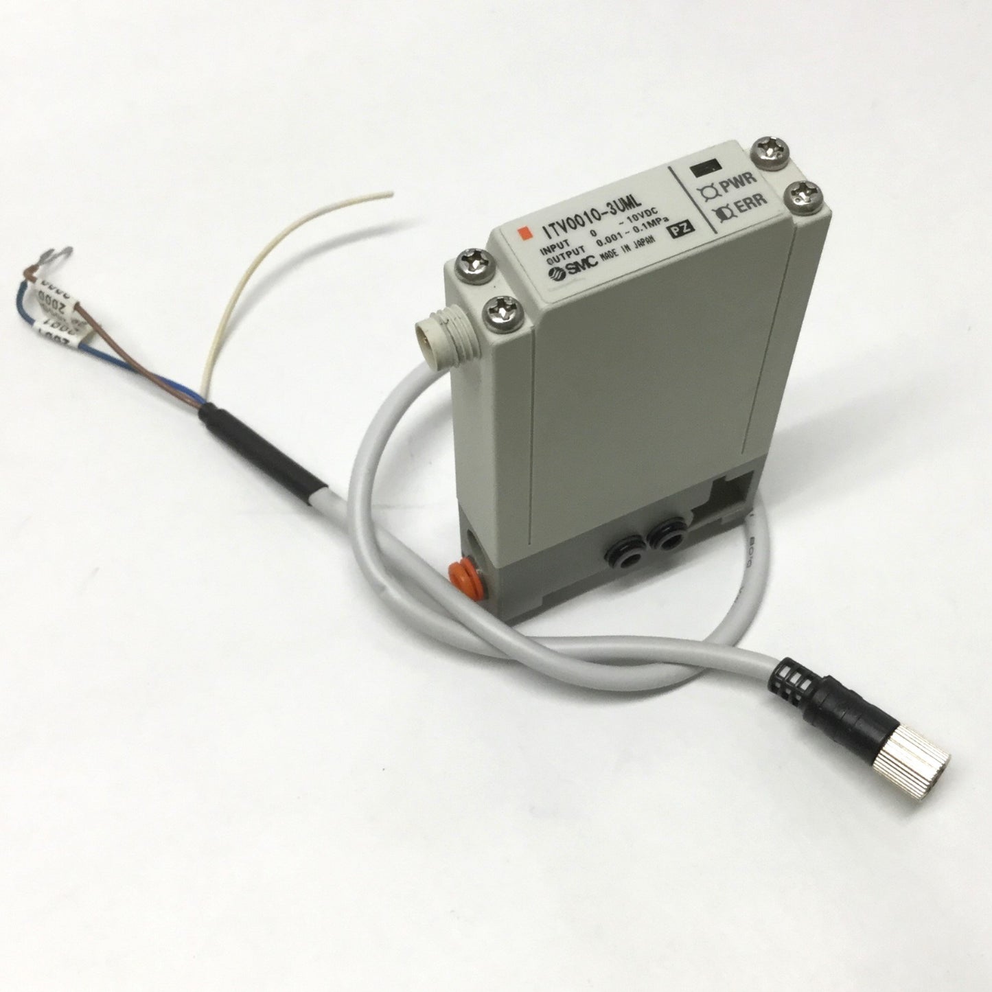 Used SMC ITV0010-3UML Compact Electro-Pneumatic Regulator 24VDC, 0-10V, 0.001-0.1MPa