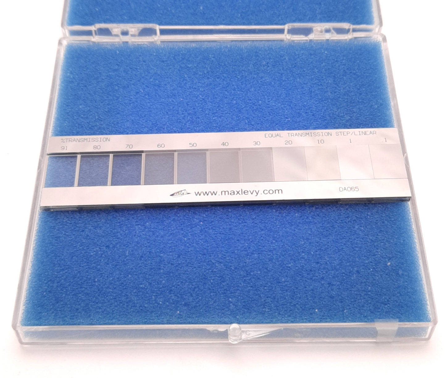 Used Max Levy Autograph DA065 Target Grey-Scale EQ Trans OD 0.4 - 3.0 / 0.1-90%