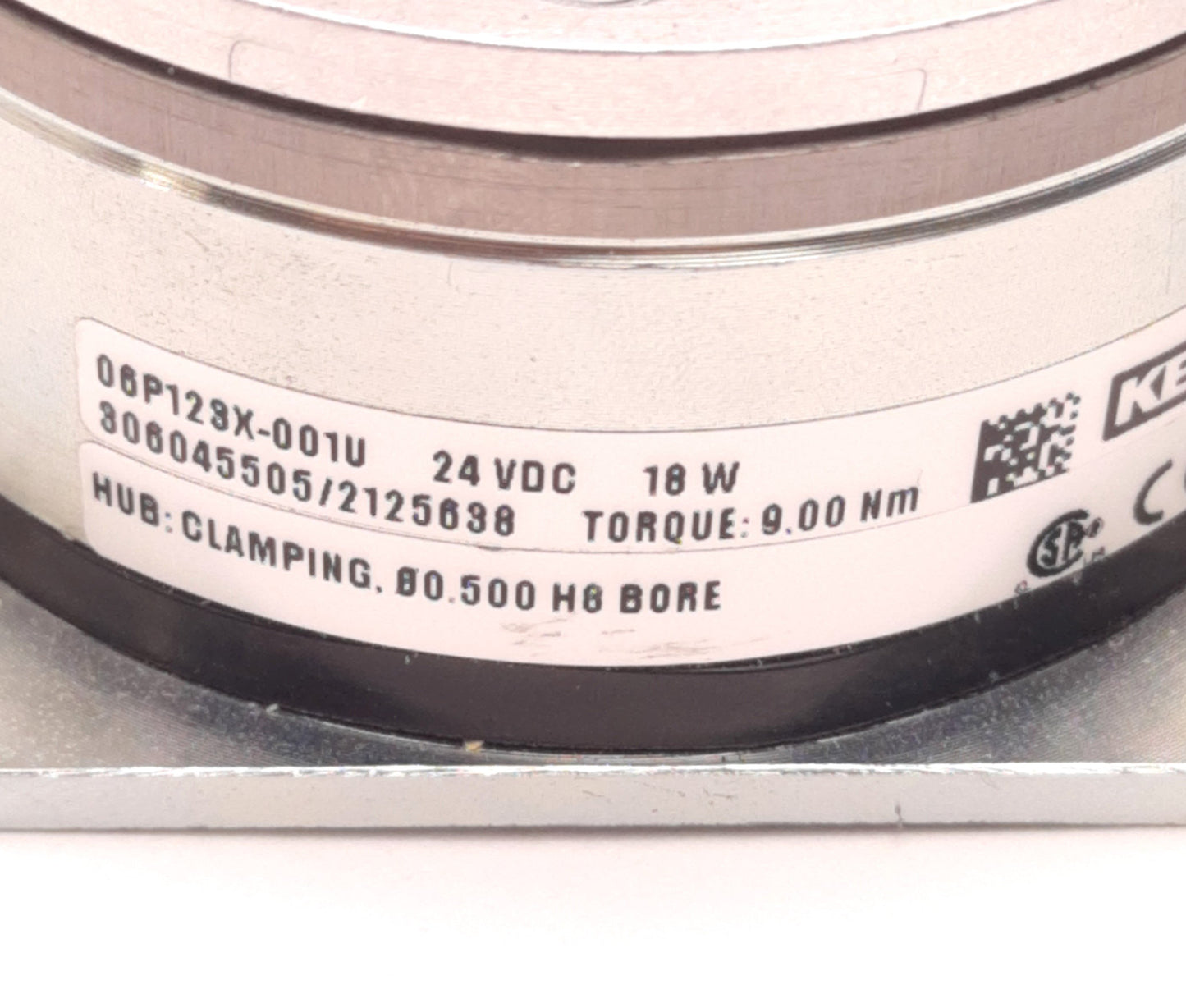 Used KEB Automation 06.P1.200-24F Permanent Magnet Brake 15/32" to 1-1/4" Bore