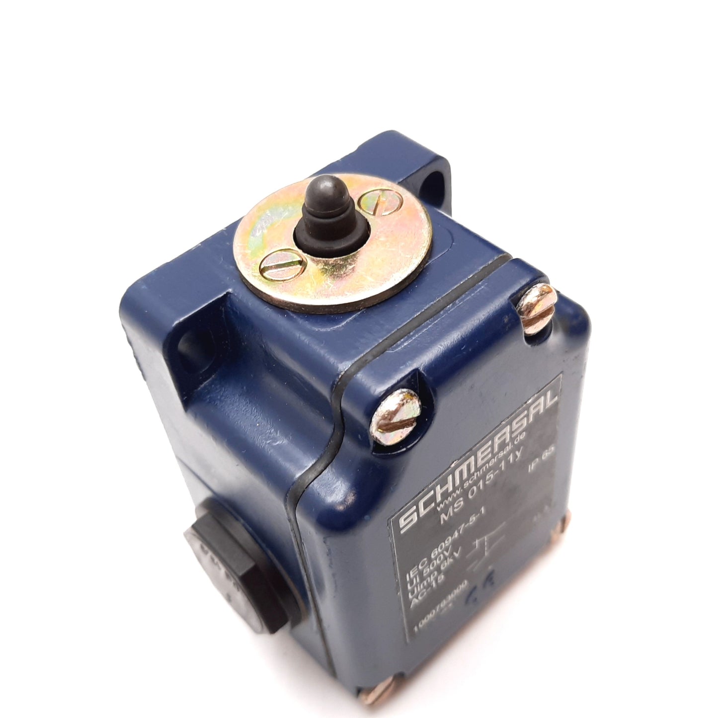 New – Open box Schmersal MS015-11Y Heavy Duty Limit Switch, 1x N/O and 1x N/C, Rating: 500V