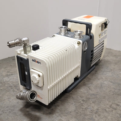Used ALCATEL ADIXEN 2021 SD PASCAL Dual Stage Rotary Vane Vacuum Pump 115/200-230VAC