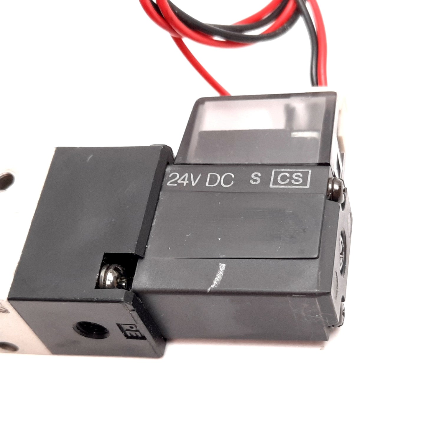 Used SMC NVZ512-5LOZ-01T Solenoid Valve, 2-Position 3-Port, 24VDC, 0.15-0.7MPa