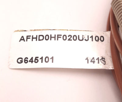 New – Open box Watlow AFHD0HF020UJ100 Type J Thermocouple 0.188" Dia, Mini Plug, Stranded FEP