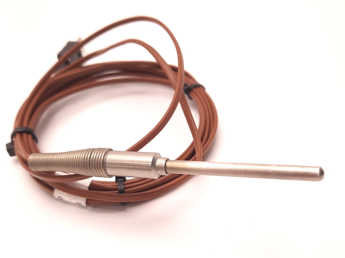 New – Open box Watlow AFHD0HF020UJ100 Type J Thermocouple 0.188" Dia, Mini Plug, Stranded FEP