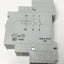 Used Finder 20.21.9.024.0000 DIN Mount Modular Step Relay, 24VDC, SPST-NO, 250VAC 16A