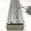 Used SMC MGPL16-200Z Compact Ball Guide Cylinder 16mm Bore, 200mm Stroke w/Switches