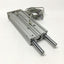Used SMC MGPM16-125Z Compact Guide Cylinder 16mm Bore, 125mm Stroke w/Auto Switches