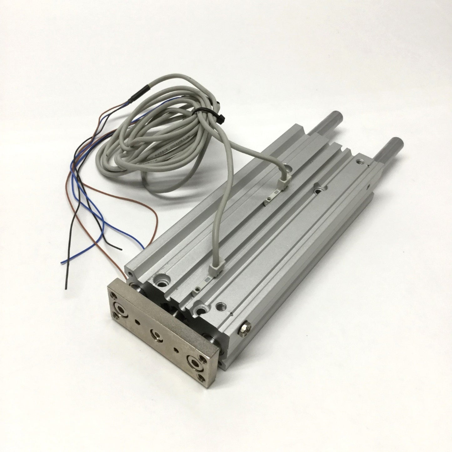 Used SMC MGPM16-125Z Compact Guide Cylinder 16mm Bore, 125mm Stroke w/Auto Switches