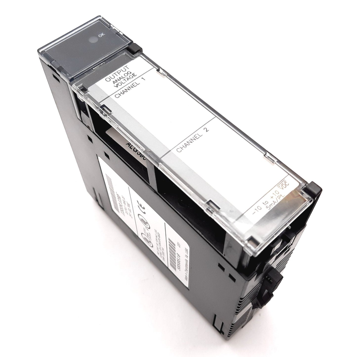 Used GE Fanuc IC693ALG390F Analog Voltage Output PLC Module, Series 90-30, 2-Point