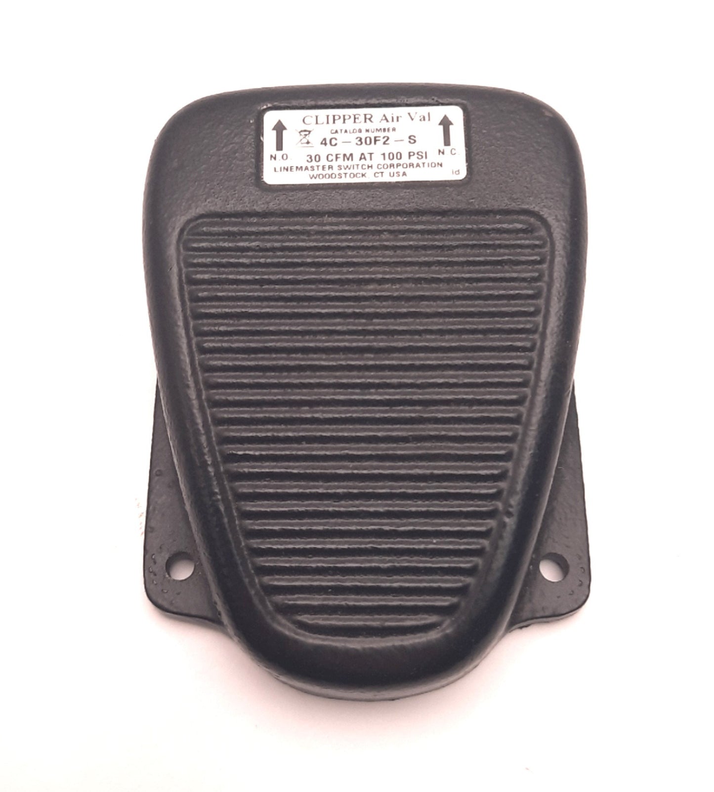Used Linemaster 4C-30F2-S Clipper Air Val Foot Switch, Pedal Only, N.O./N.C.