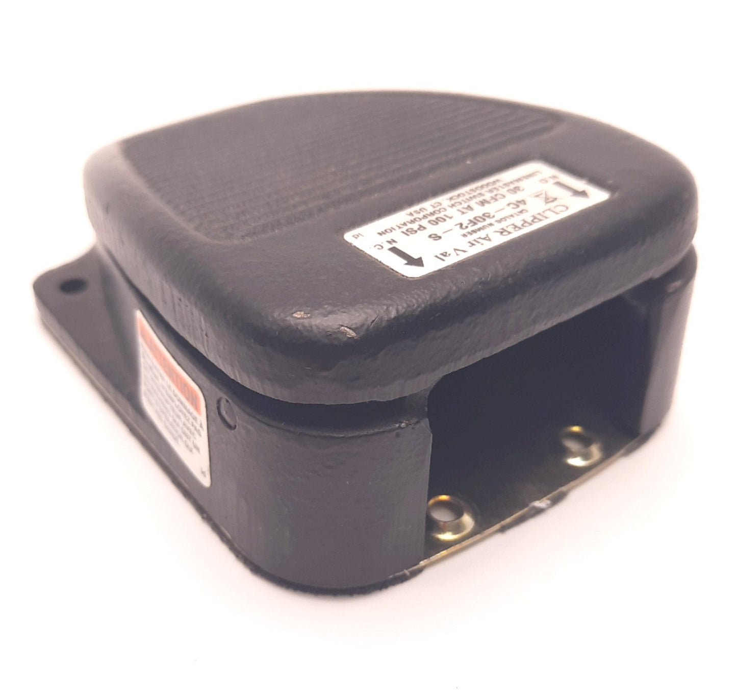 Used Linemaster 4C-30F2-S Clipper Air Val Foot Switch, Pedal Only, N.O./N.C.