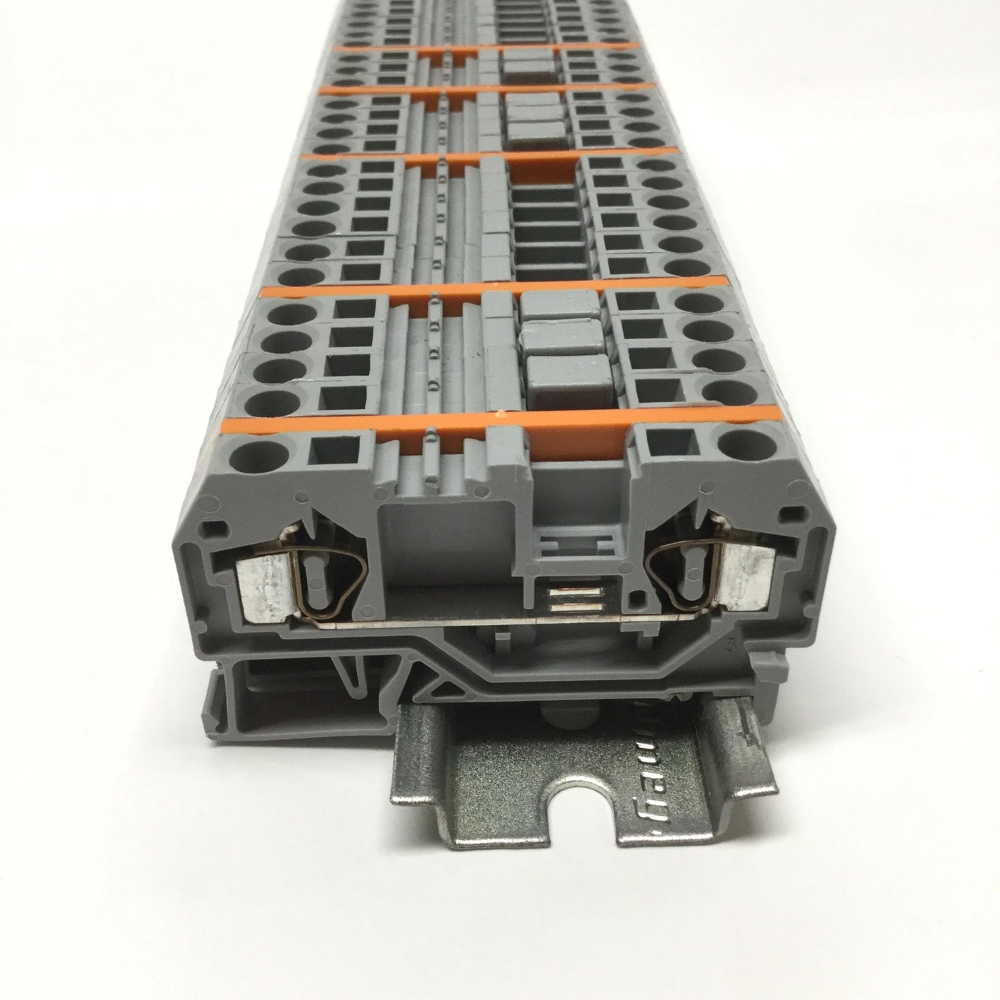 Used Lot of 27 Wago 281-901 Feed-Through Terminal Blocks 28-12AWG Cage-Clamp 800V 32A