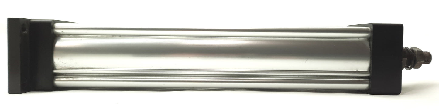 Used Sencorp 30-306-55116-0200 Pneumatic Cylinder 15" Stroke 3" Bore 1/2"NPT 250PSI