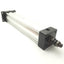 Used Sencorp 30-306-55116-0200 Pneumatic Cylinder 15" Stroke 3" Bore 1/2"NPT 250PSI