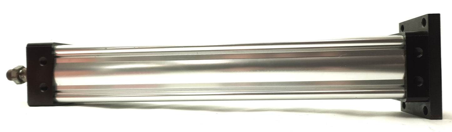 Used Sencorp 30-306-53282-000 Pneumatic Cylinder 18" Stroke 3" Bore 1/2"NPT 250PSI