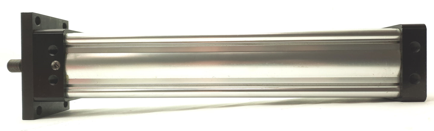 Used Sencorp 30-306-55116-000 Pneumatic Cylinder 15" Stroke 3" Bore 1/2"NPT 250PSI