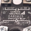 Used Gordos Crouzet G480A25 Solid State Relay 480v AC Load 90-280v AC Control 25Amps