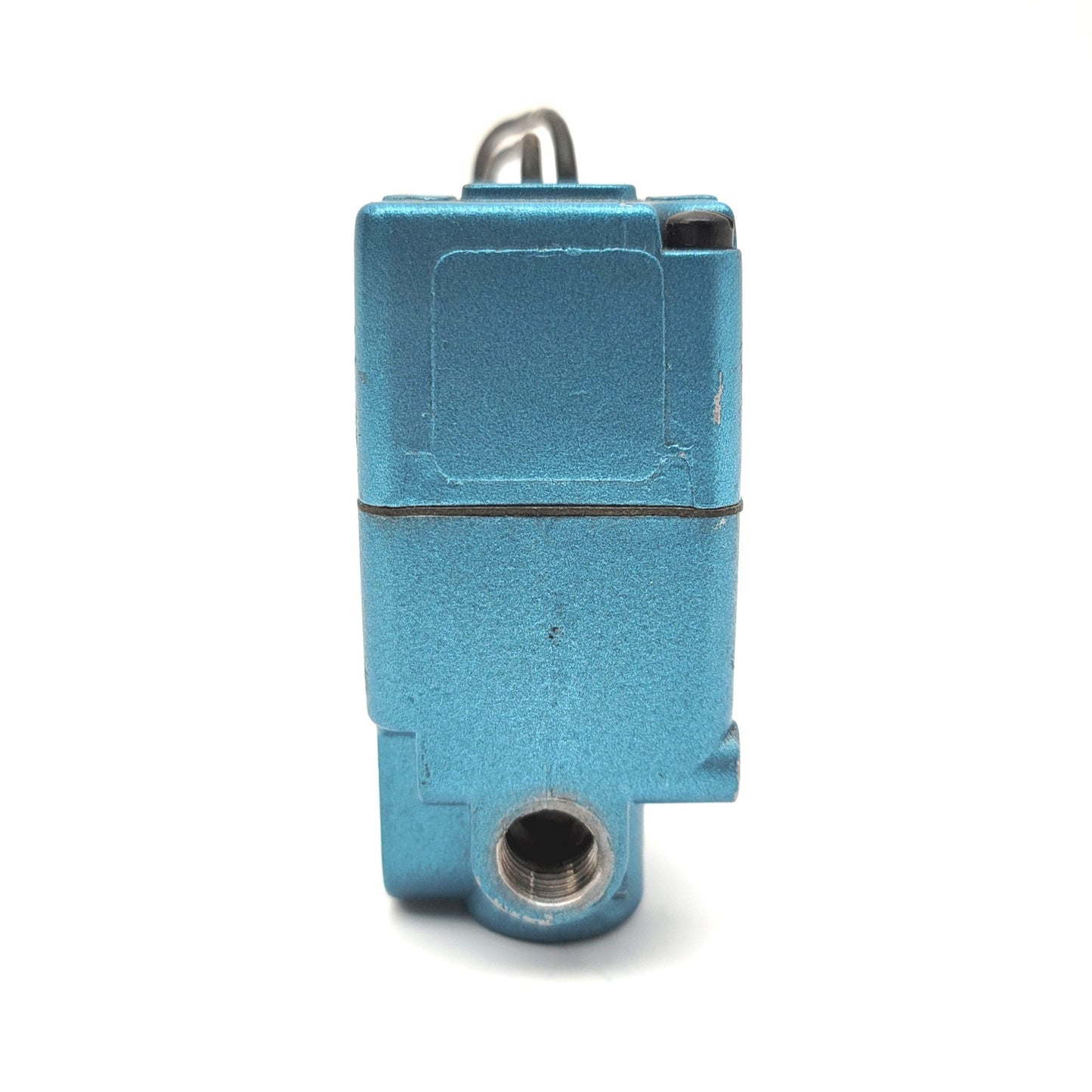 Used MAC Valves 225-111B Solenoid Pilot Valve 120VAC/24VDC Coil, Vacuum To 150psi