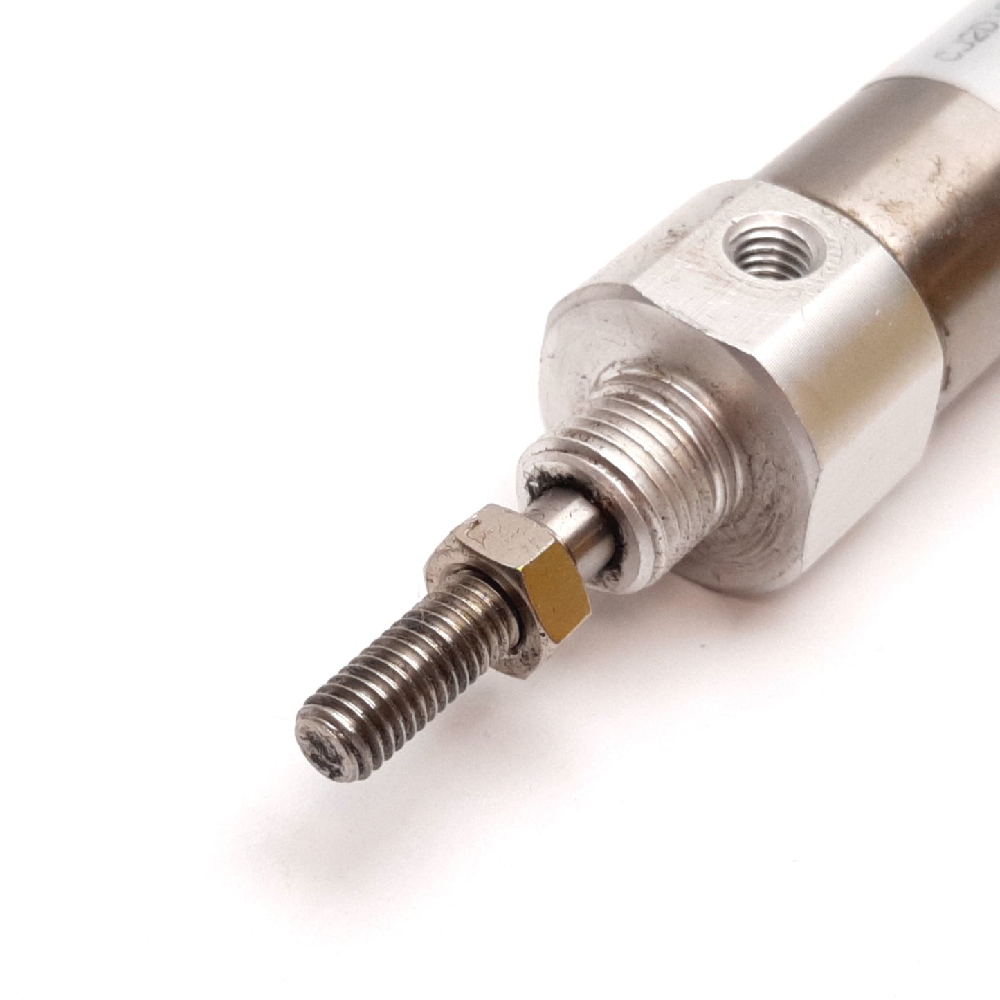 Used SMC CJ2D16-30 Pneumatic Cylinder, Bore: 16mm, Stroke: 30mm, 0.7MPa, M5x0.8