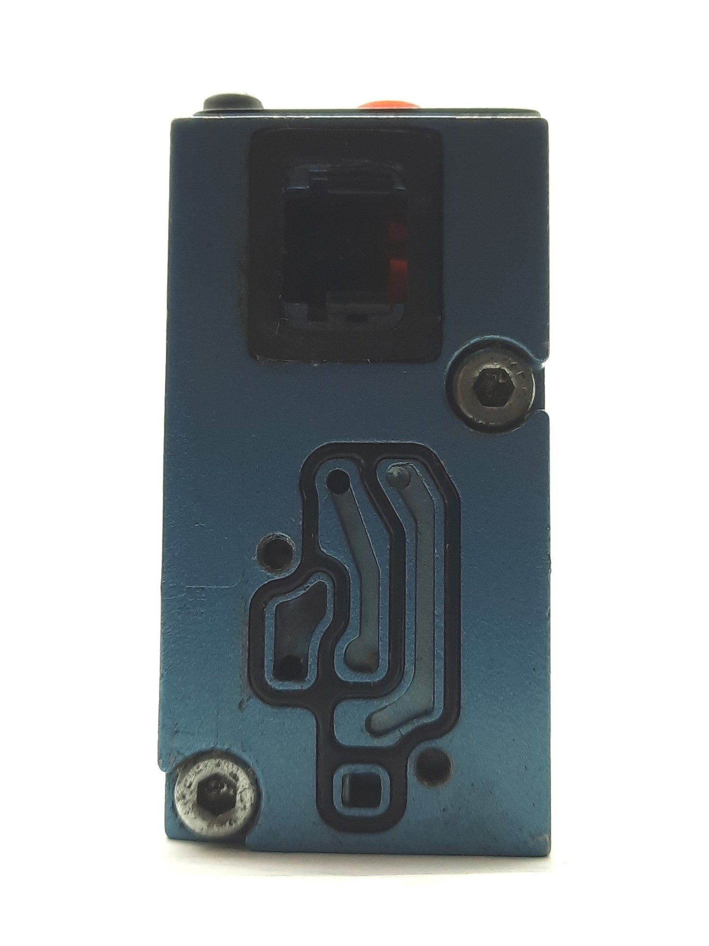 Used MAC Valves 93A-FAB-000-DM-DFBP-2DM Spool Valve 3-Way 30-120PSI Indicator Light