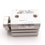 Used SMC CDQMB16-15 Compact Cylinder, Bore: 16mm, Stroke: 15mm, 1.0MPa, M5x0.8