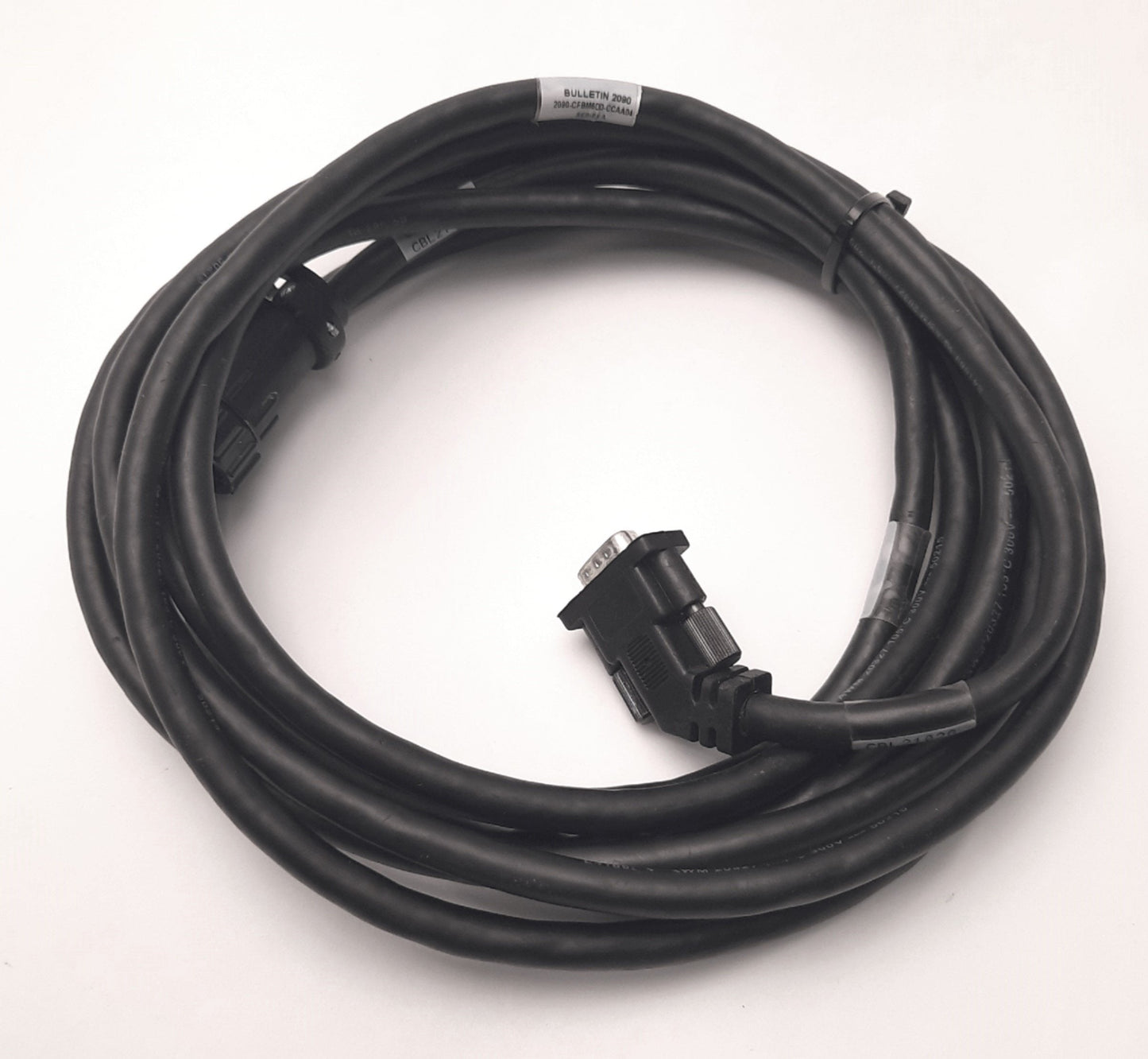 Used Allen Bradley 2090-CFBM6DD-CCAA04 Motor Feedback Cable, TI Series, 4 Meters