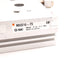 Used SMC MXS16-75 Air Slide Table, Bore: 16mm, Stroke: 75mm, Pressure: 0.15-0.7MPa