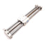 Used Bimba UGS-019-AT Ultran Rodless Cylinder, Bore: 7/16", Stroke: 9", 100psi, 10-32