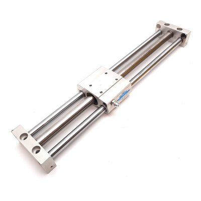 Used Bimba UGS-019-AT Ultran Rodless Cylinder, Bore: 7/16", Stroke: 9", 100psi, 10-32