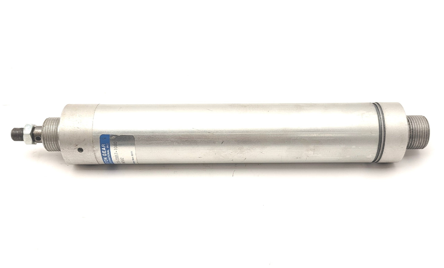 Used Boston Gear E15-20DS1-1080 Pneumatic Round Body Cylinder Bore 2" Stroke: 8"