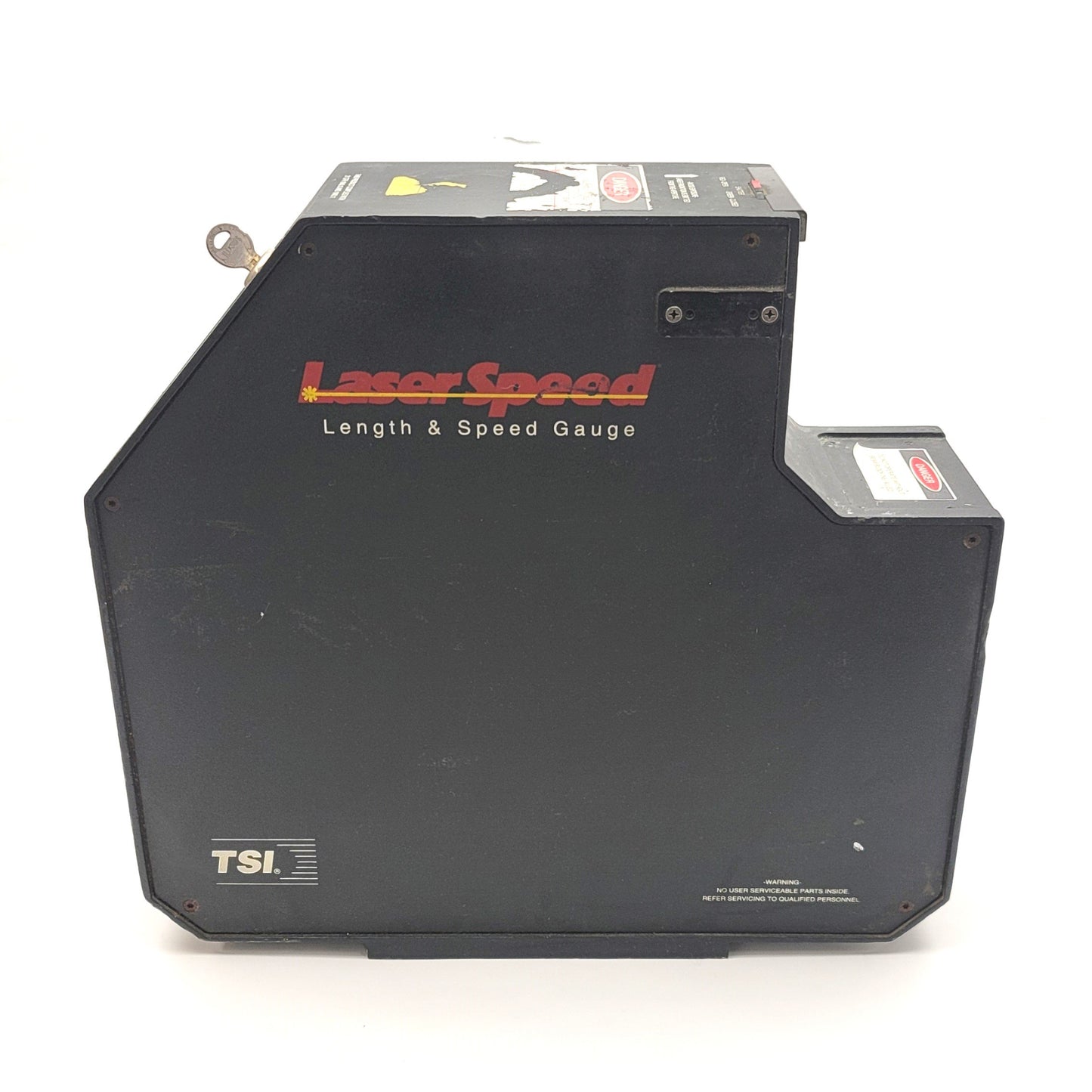 Used TSI 240000 Model CB100 LaserSpeed Length And Speed Gauge For Wire, Cable, 120VAC