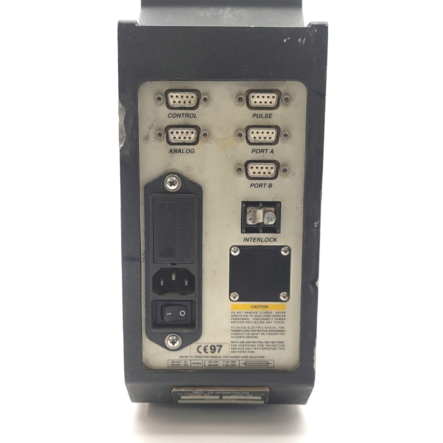 Used TSI 240000 Model CB100 LaserSpeed Length And Speed Gauge For Wire, Cable, 120VAC