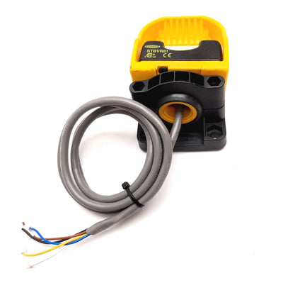 Used Banner STBVR81 Optical Touch Button Switch, Self-Checking, 20-30VAC/DC w/Guard