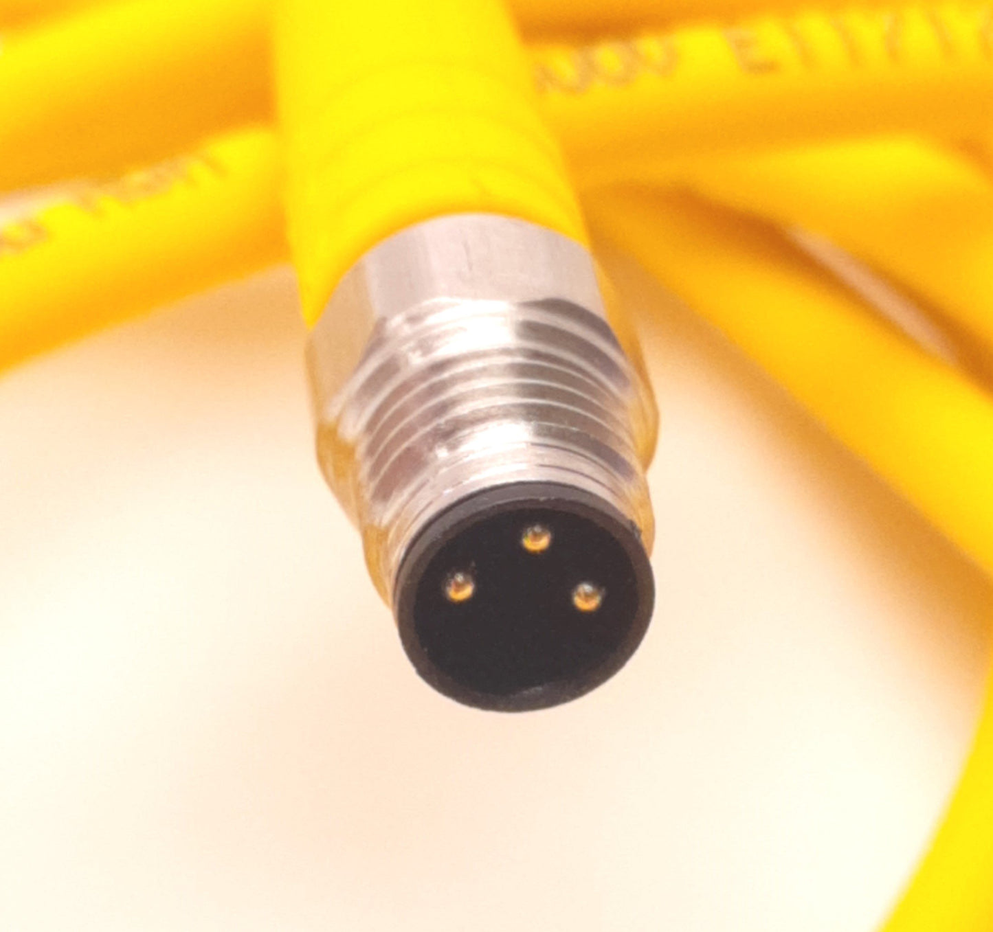 New – Open box Turck PSG 3-3-PSVG3M U-96044 Picofast Cordset M8 Male to Female 3m Length