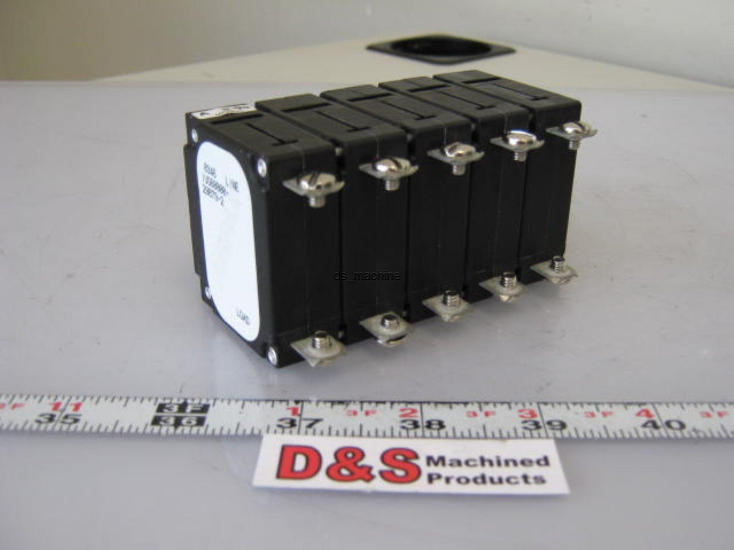 Used Airpax IUG60000-29079-2 4 30A Breakers @ 250VAC & 1 500mA Breaker @ 80VDC