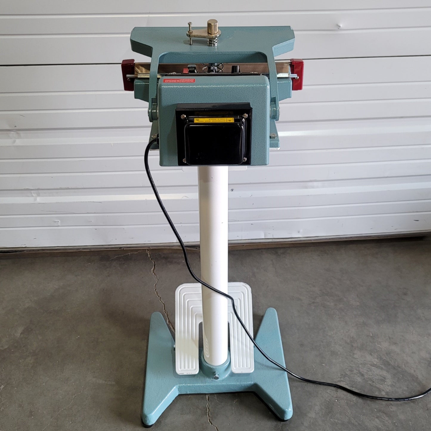 Used Midwest Pacific MP-12F1 Foot Operated Impulse Bag Sealer 5/64" Seal, 12" Wide