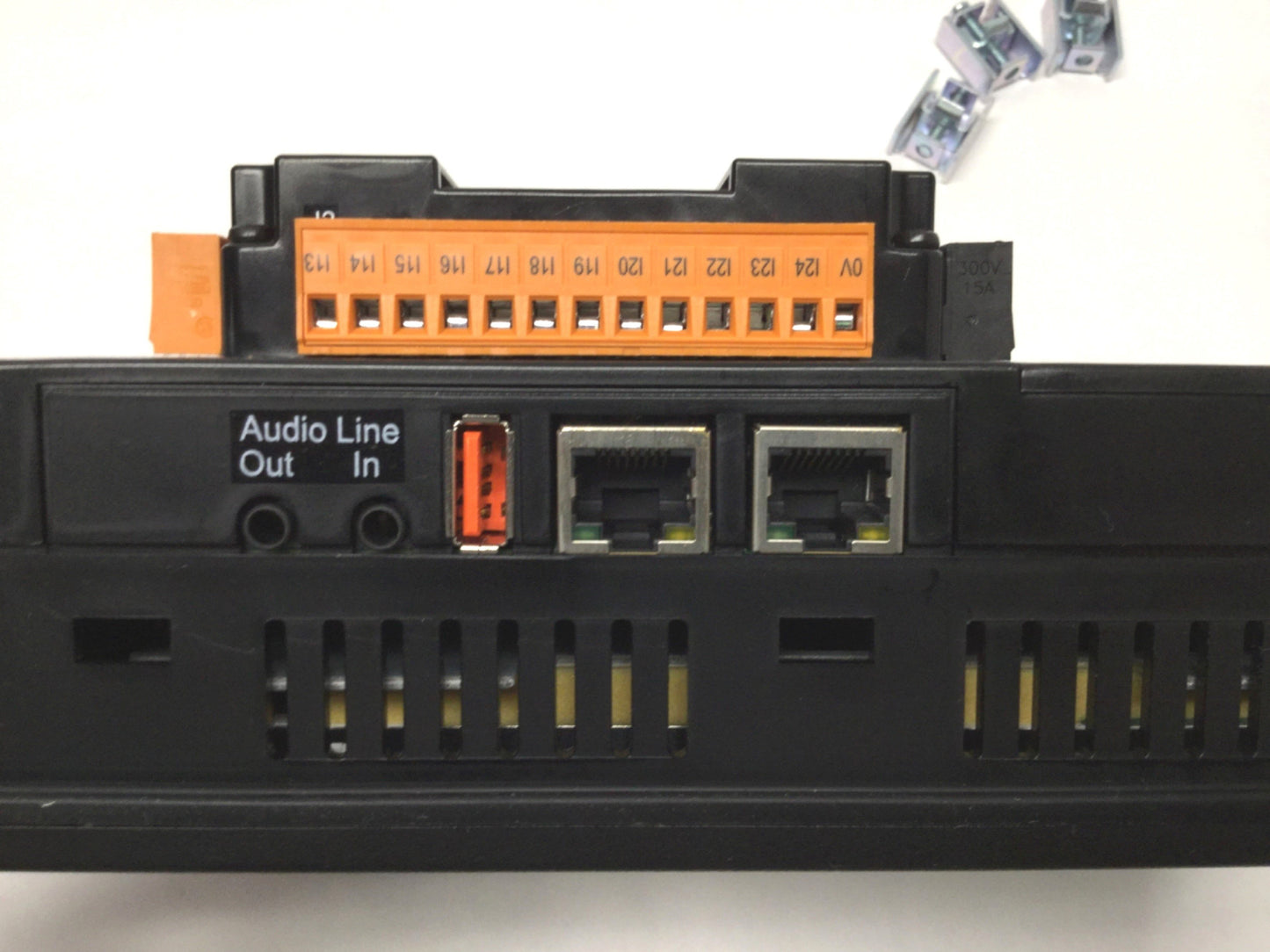 Used Horner HE-XW1E4 XL7 OCS Touchscreen Controller HMI, 7", 10-30VDC, 2 CAN Ports