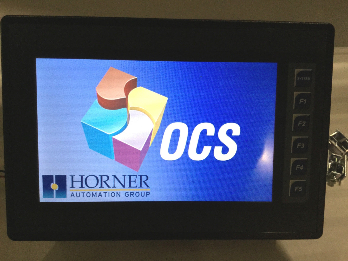 Used Horner HE-XW1E4 XL7 OCS Touchscreen Controller HMI, 7", 10-30VDC, 2 CAN Ports