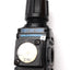 Used Wilkerson C07-02-G00 Pneumatic Filter Regulator, Set: 7-120psi, 1/4" NPT