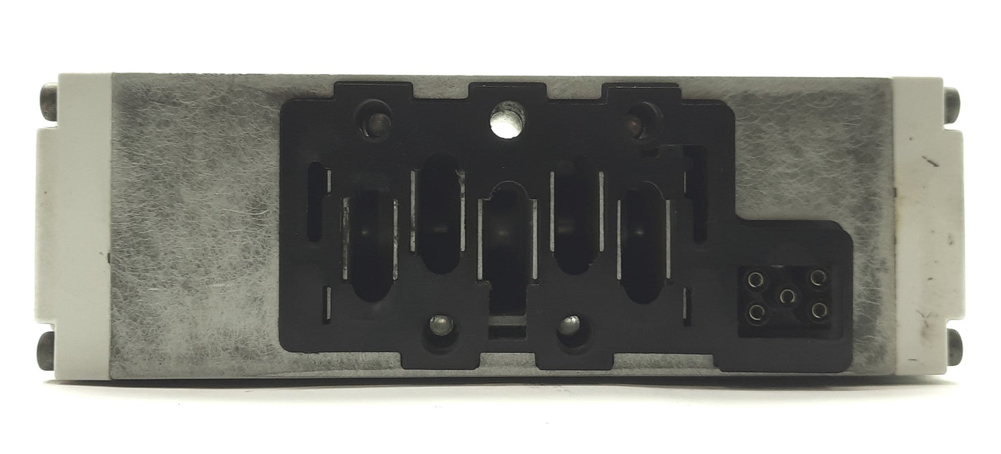 Used Parker H25VXXG0B9D Double Solenoid Valve, 4-Way 3-Position, 2.8Cv, 24VDC