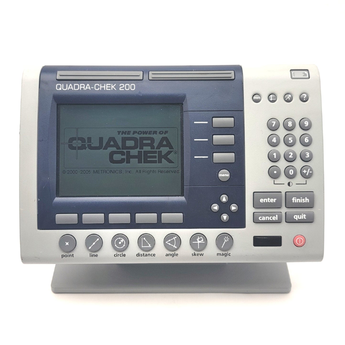 Used Metronics QC220-BO Quadra-Chek 200 Digital Read Out, 2-Axis, 9-Digit, 85-264VAC