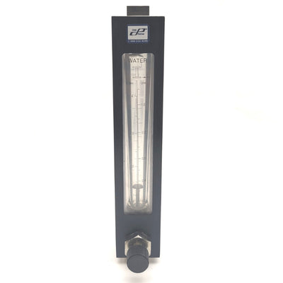 Used Cole Parmer VMRI-010030 2-Scale Valved Flow Meter For Air Or Water 5SCFM/1GPM