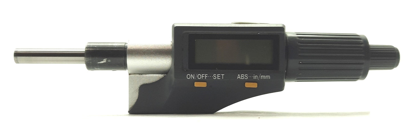 Used Fowler 54-220-777-1 Digital Micrometer Head 0-1"/25mm Inch/mm *No Battery Cover*