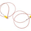 Used Lot of 2 Watlow 73XKTGA024F Grommet Thermocouple Type K, Mini Plug, 2Ft Length