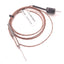 Used Watlow AFDB0FA010GJ040 MI Thermocouple, Type J, Mini Plug, Probe 1", 4Ft Lead