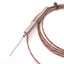 Used Watlow AFDB0FA010GJ040 MI Thermocouple, Type J, Mini Plug, Probe 1", 4Ft Lead