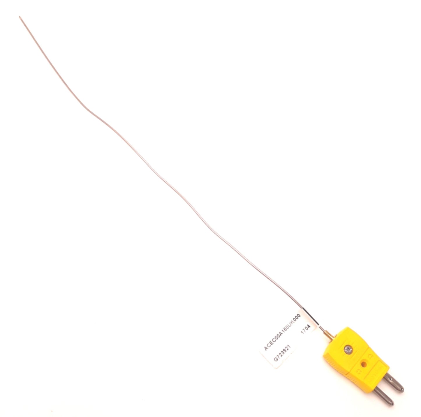 Used Watlow ACEC00A150UK000 Thermocouple Type K,1/2 Standard Plug,15" Probe