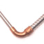 Used Watlow KFRE1PX2A Cartridge Heater 90 Deg, 1/4" Dia, 1.5" Length, 36" Leads 240v